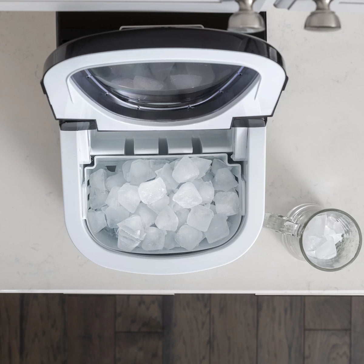Stainless Steel Electric Top Load Ice Maker C4430