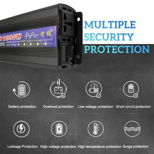 1000 Watt Pure Sine Wave Power Inverter W52481