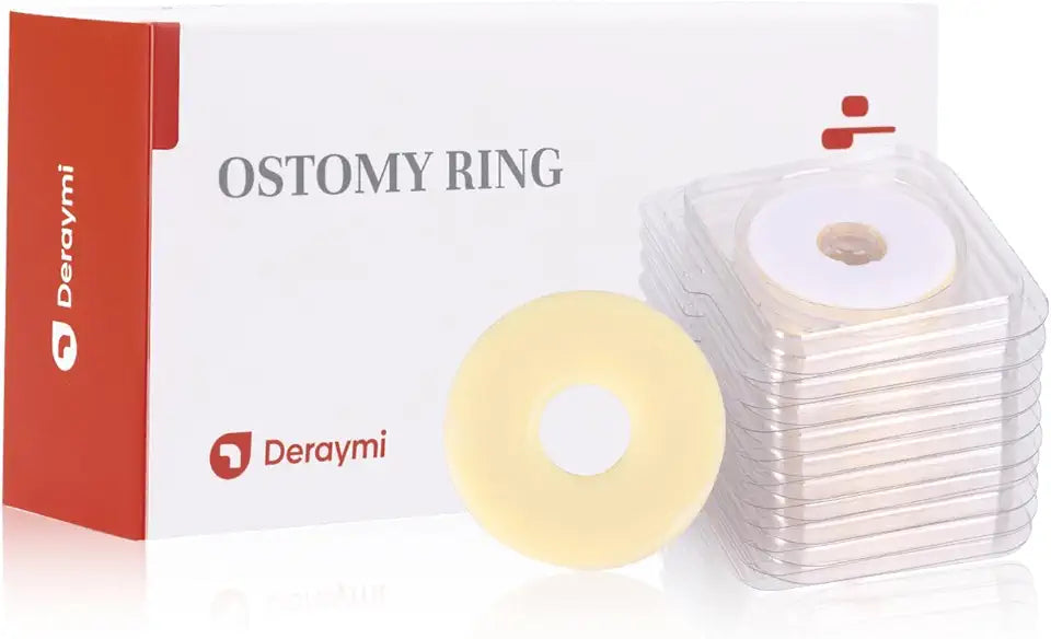 10 Pack 2mm Hydrocolloid Ostomy Barrier Rings I540273