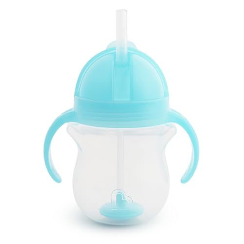 7 Ounce 2 Pack Blue/Green Weighted Straw Sippy Cup H749940