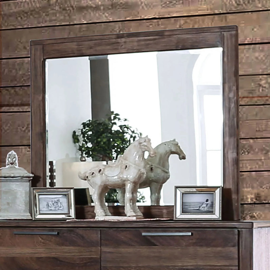 Queen Size 5pc Solid Wood Bedroom Furniture S2234