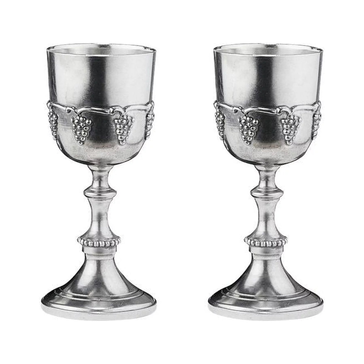 Pewter Goblets Set of Two Z29419