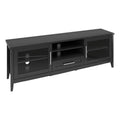 Black Wood TV Stand R1703
