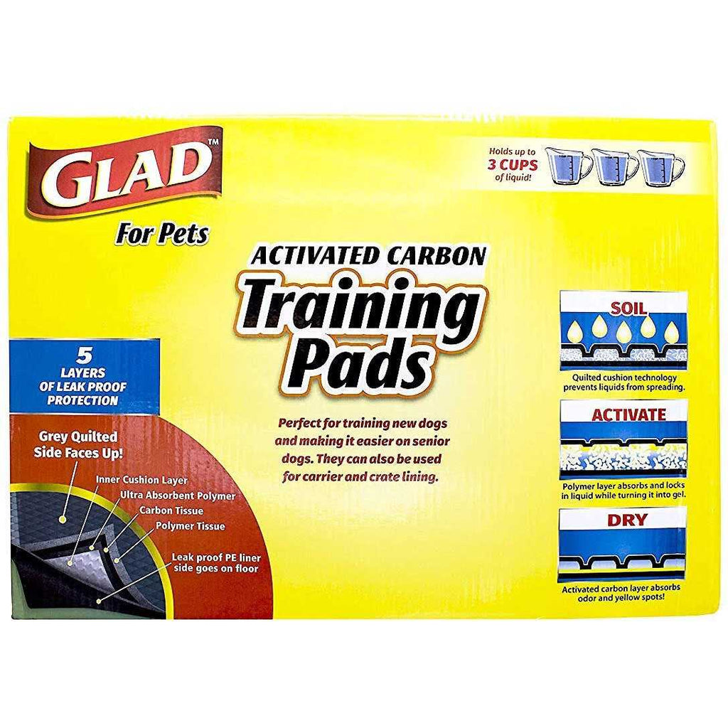 Black Charcoal Puppy Pads J7199