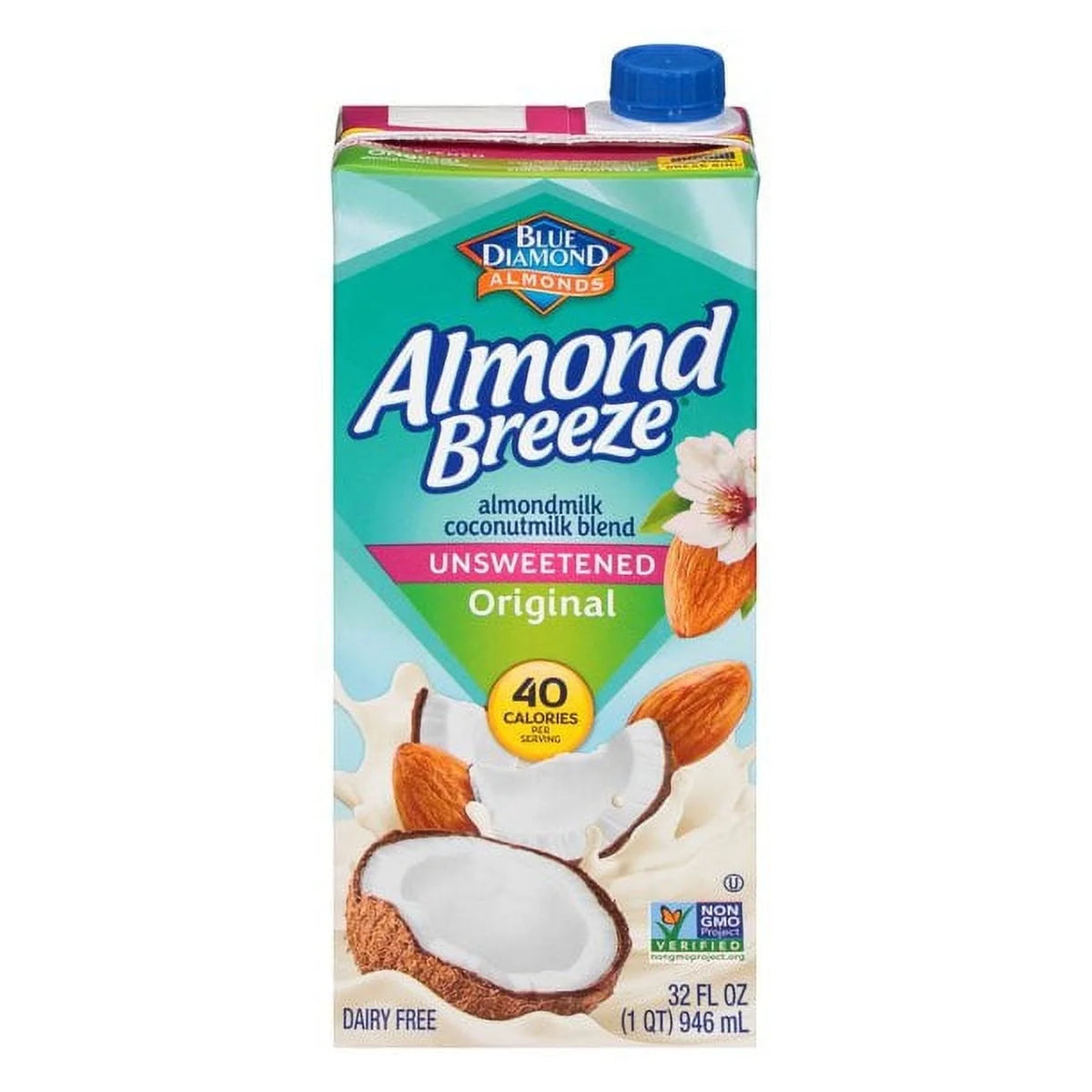 Unsweetened Almond Coconut Blend 32 fl oz Pack of 4 Q4749