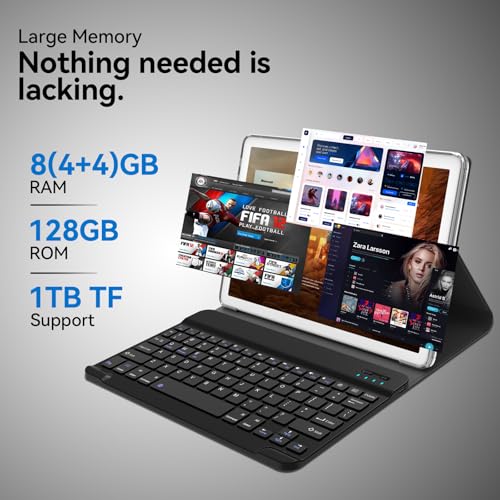 10 Inch Tablet with Keyboard M9888