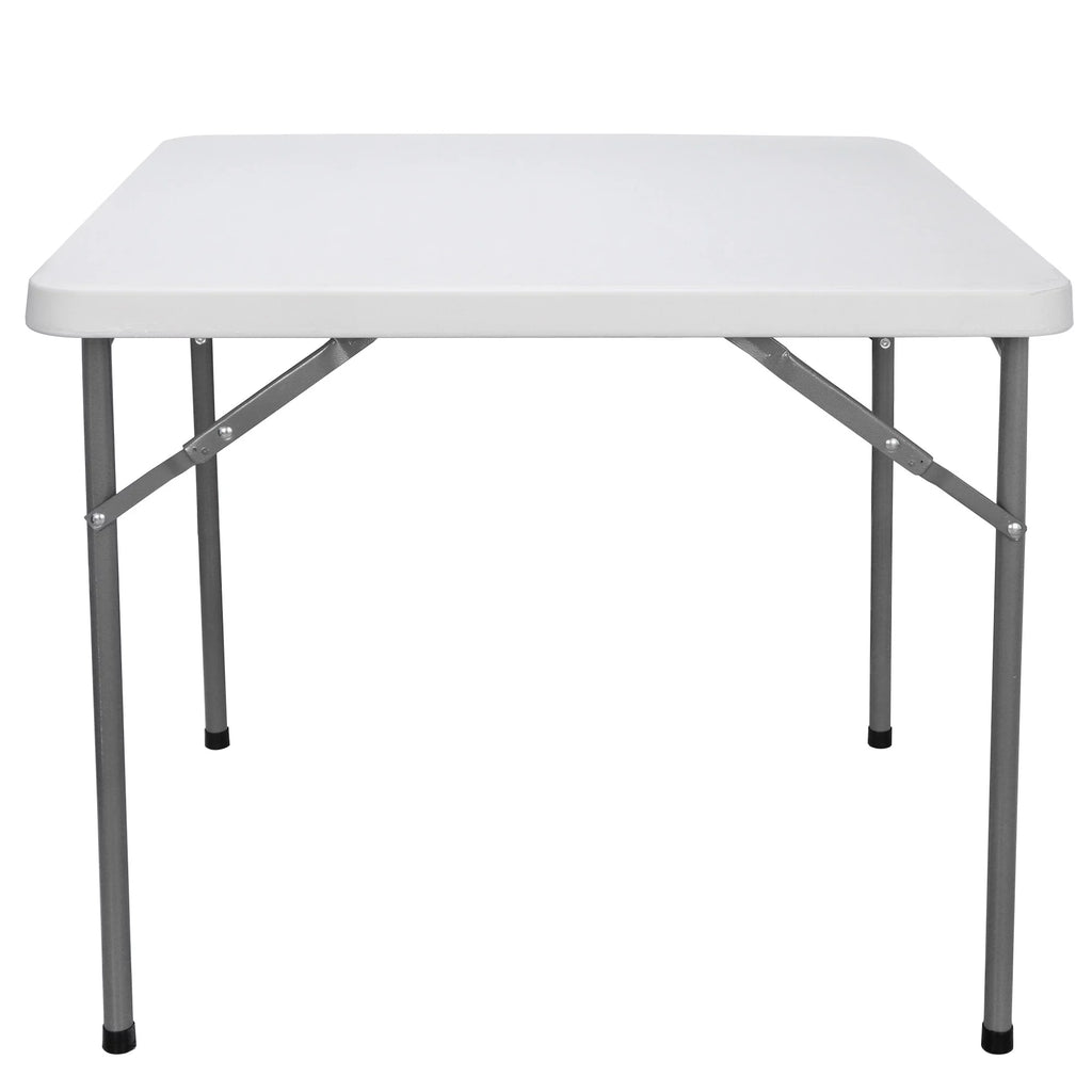 Portable Folding Camping Table White Plastic N5256