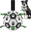 Dog Toys Soccer Ball with Straps M4201