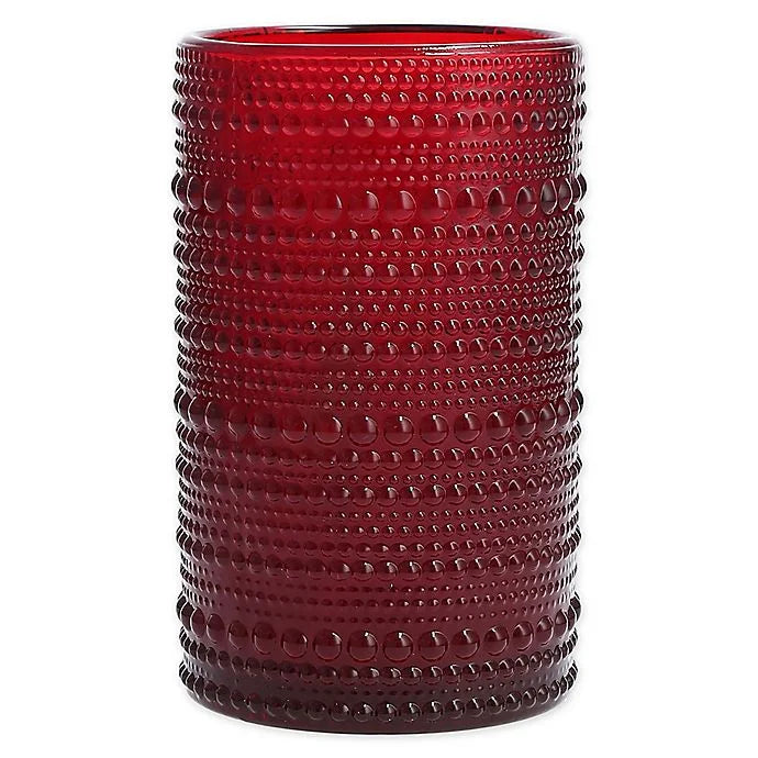 Red Iced Beverage Glasses Set of 6 N570