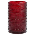 Red Iced Beverage Glasses Set of 6 N570