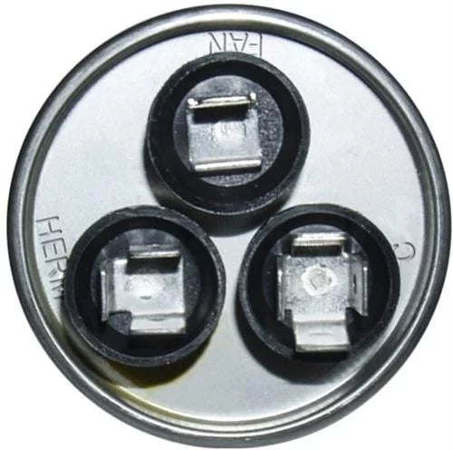 35/7.5 uF MFD 370 VAC Dual Round Replacement Capacitor A955