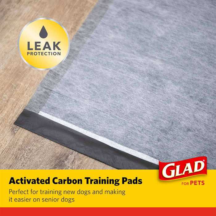 Black Charcoal Puppy Pads J7199