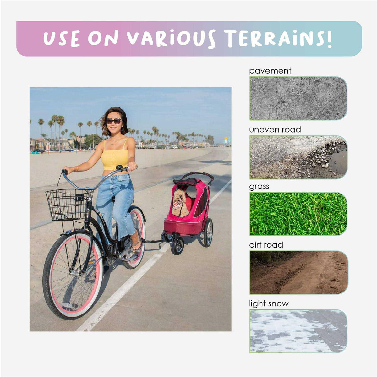 All Terrain Pet Stroller U811