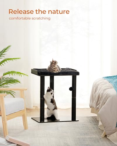 3-Tier Cat Tree Tower Condo with Sisal Scratching Posts D93804