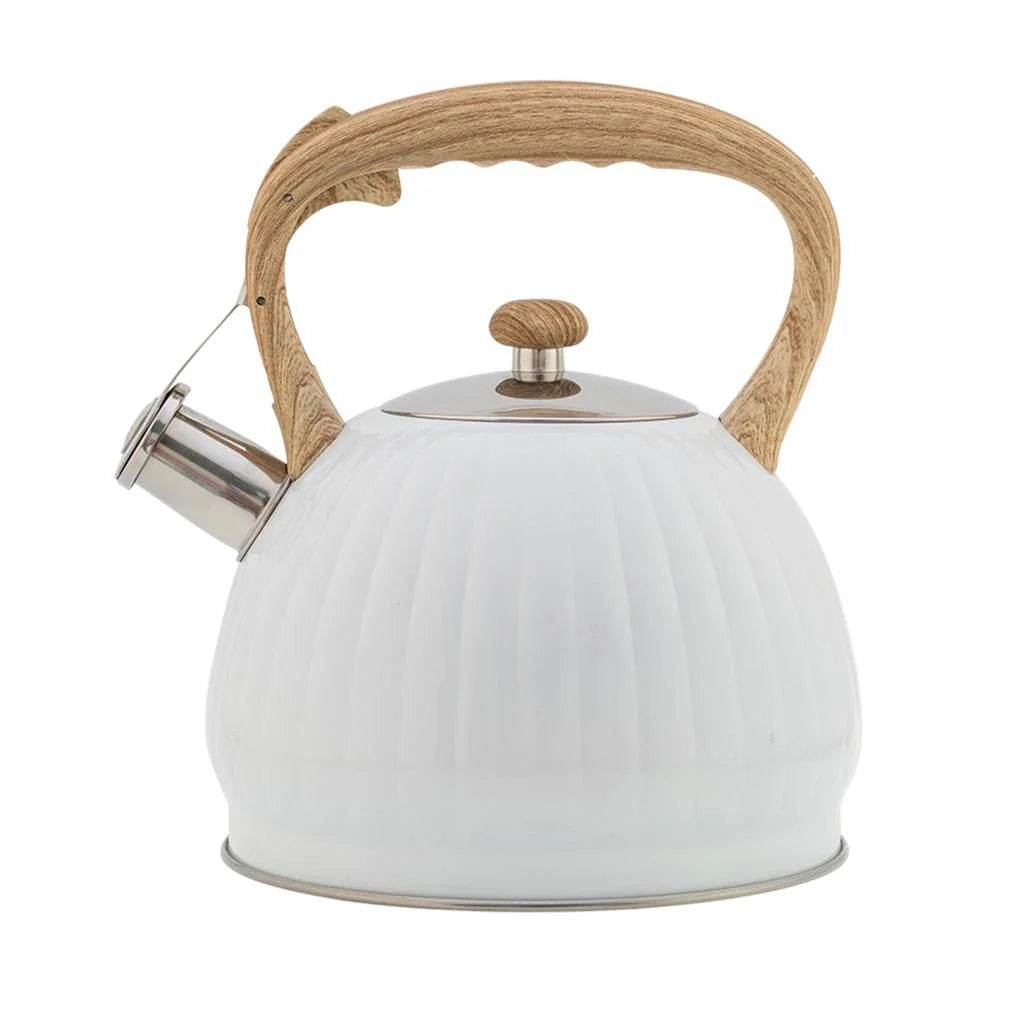 Stainless Steel Whistle Teapot I18870