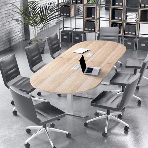 10 Person Conference Room Table with Power Modules U709285