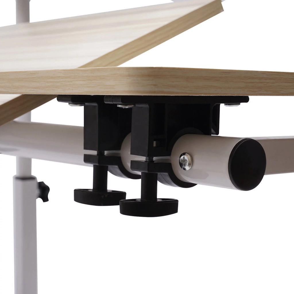 Mobile Adjustable Height Standing Desk with Wheels H682