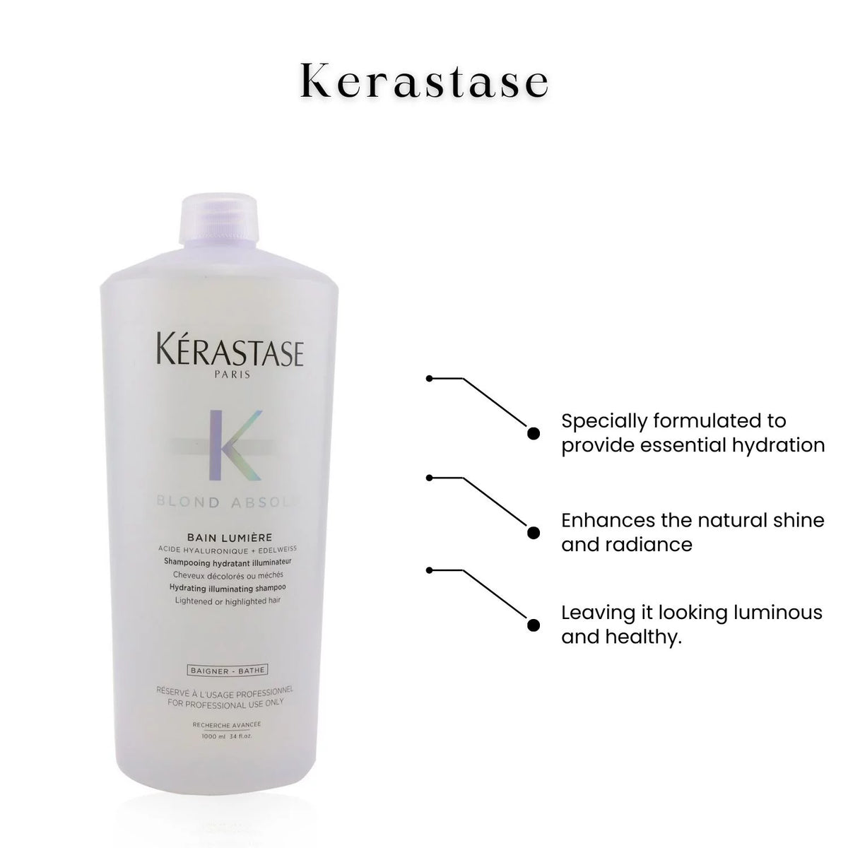 Hydrating Illuminating Shampoo, 34 oz G196