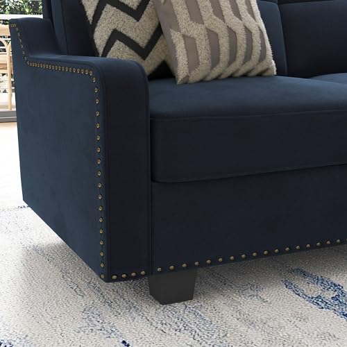 Dark Grey Convertible Sectional Sofa I3179