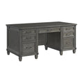 66" Wood Executive Desk S4249