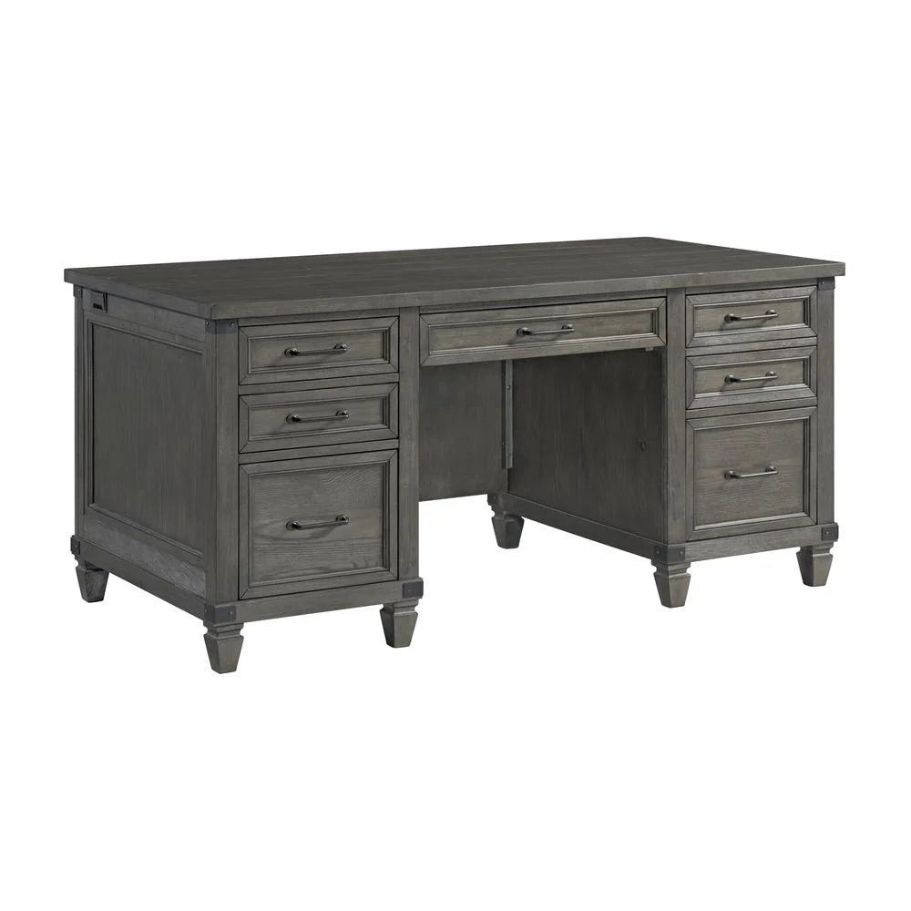 66" Wood Executive Desk S4249