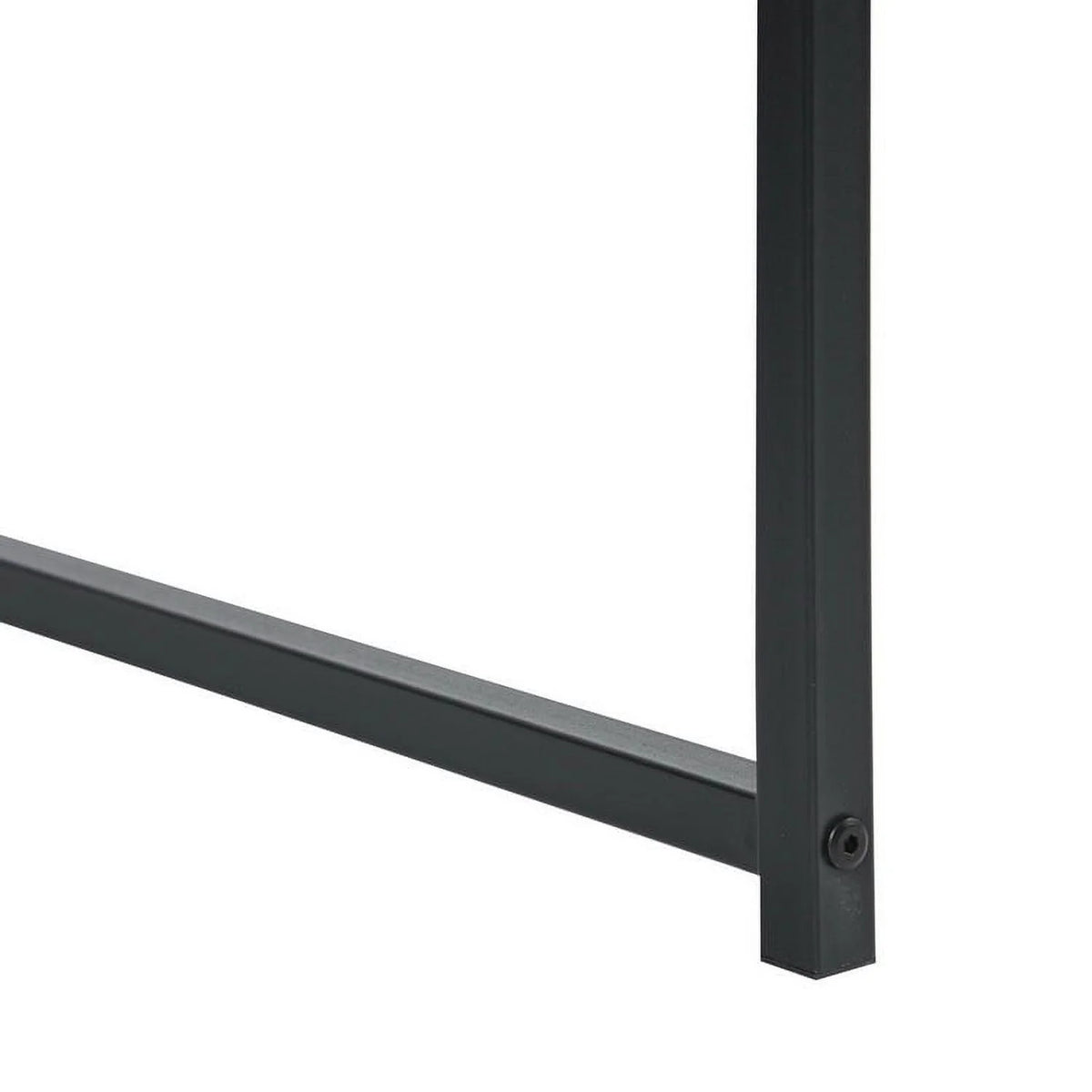 47.2" L Writing Computer Desk with 2 Storage Shelves White & Black W985